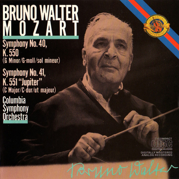 Symphonies Nos. 40, 41 "Jupiter" (Columbia Symphony feat. conductor: Bruno Walter)